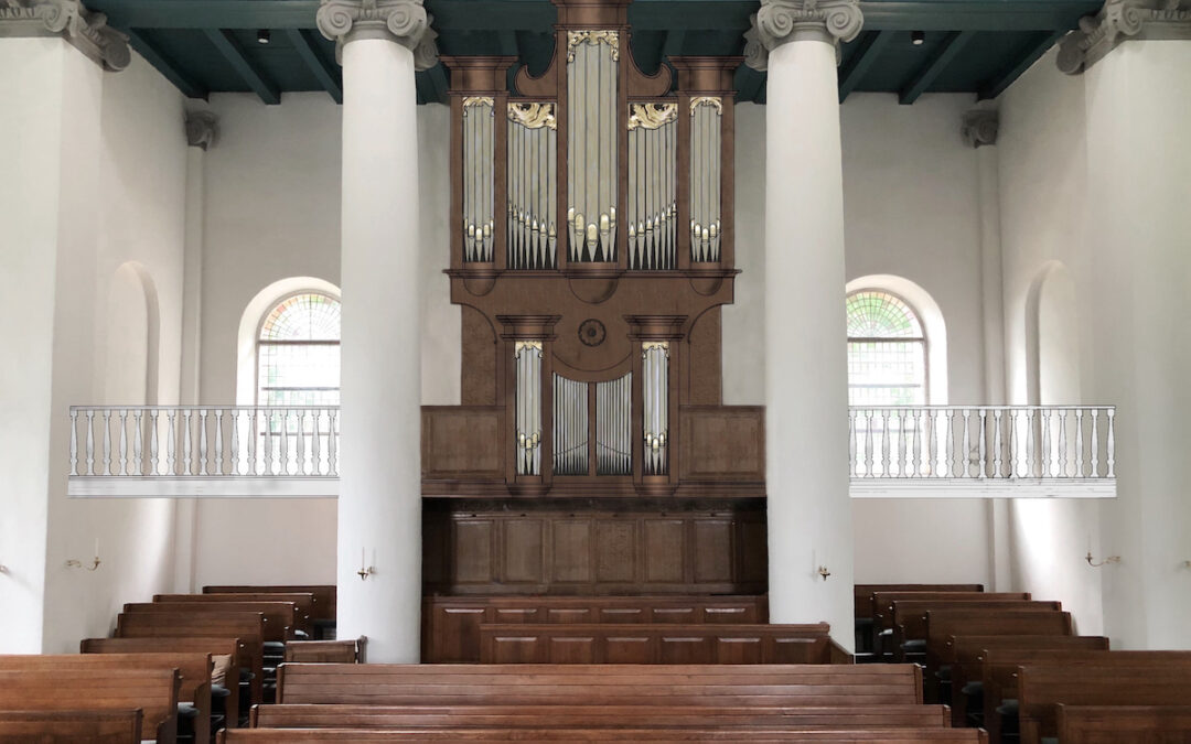 Opdracht voor een nieuw orgel voor de Koepelkerk in Renswoude